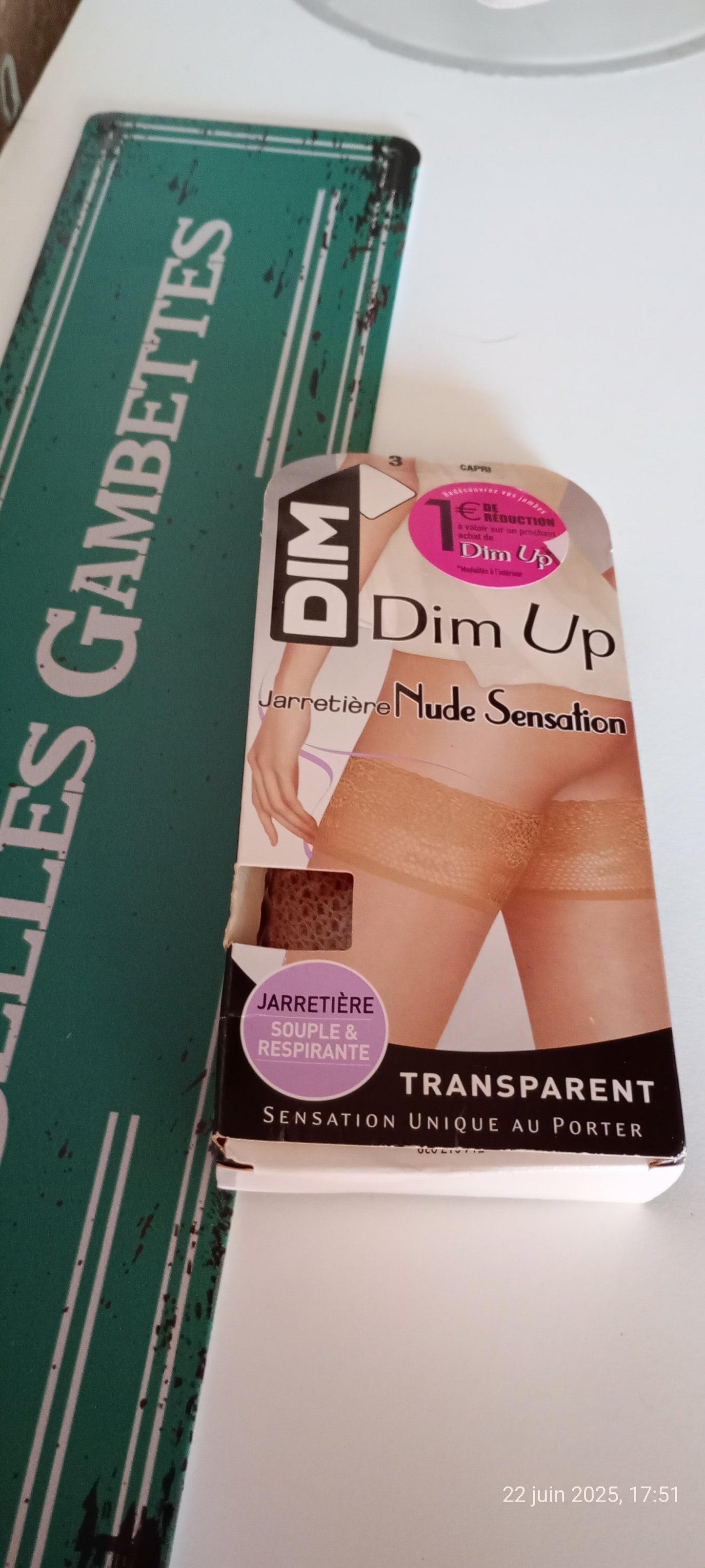 Bas Dim Up Nude Sensation Noir ou Beige